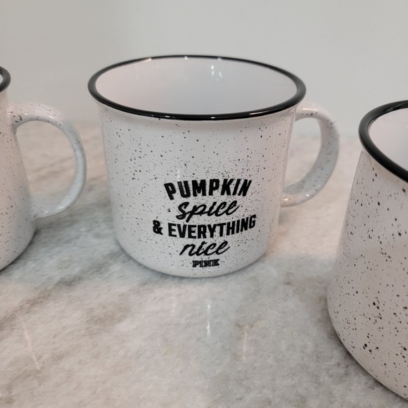 Pumpkin spice & Everything nice coffee mug setPink Victoria Secret - Picture 4 of 7